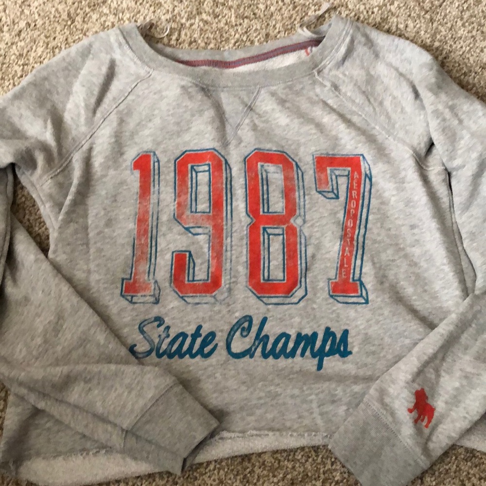 Crop sweater